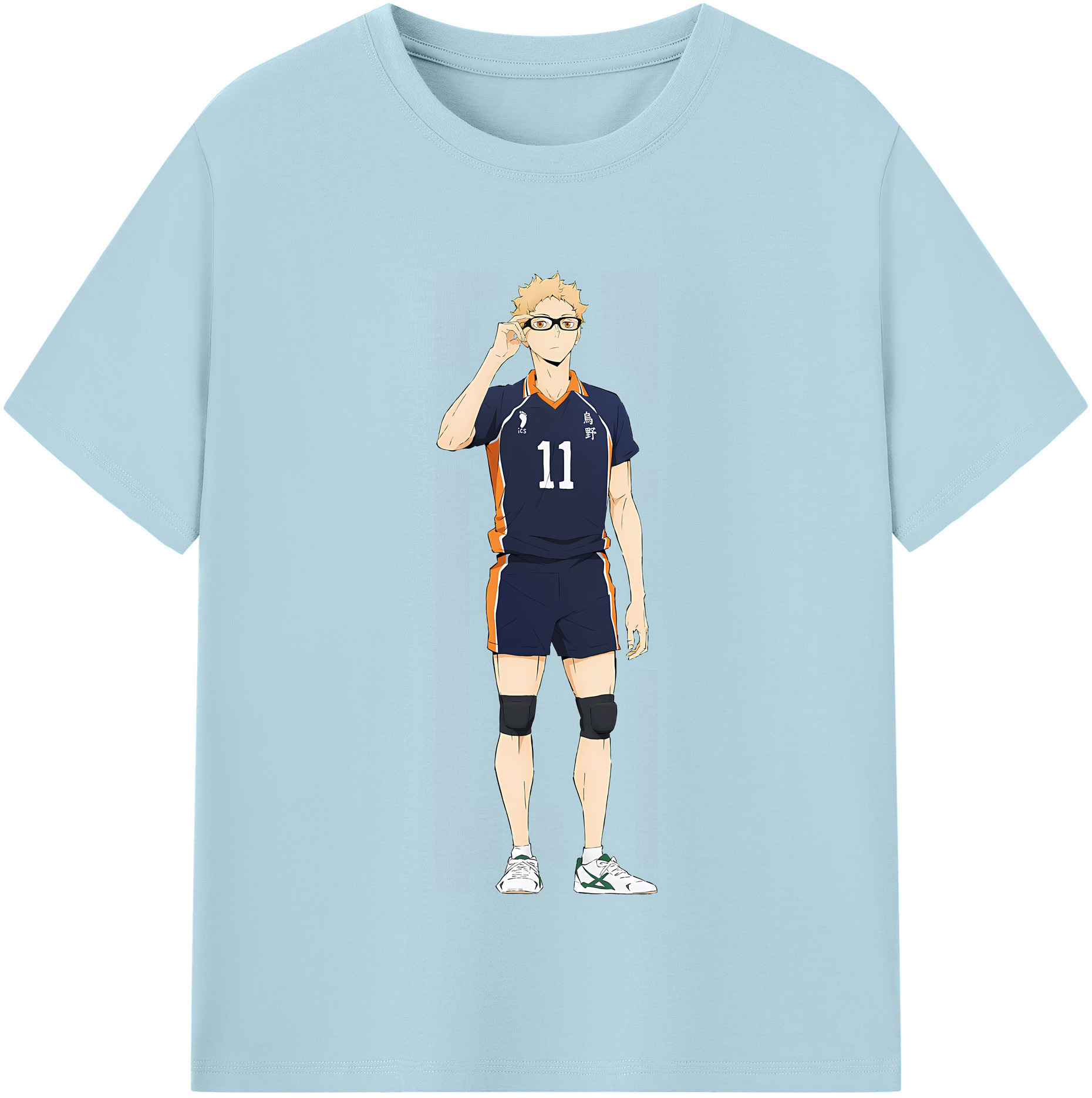 （画像用） ハイキュー!! Haikyu!! 綿100％半袖Tシャツ（フロントプリント）